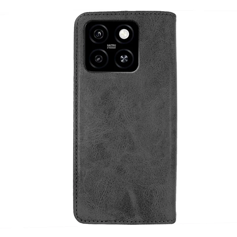 Capa Livro Apokin ZTE Blade A55 5G com Porta-Cartões em Pele Sintética Preto - Imagem 4