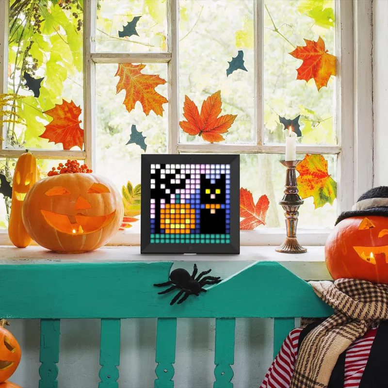 Moldura Digital Apokin Divoom Pixoo com Controlo de Luz Ambiente - Imagem 6