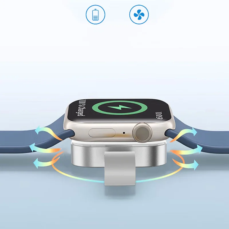Mini Carregador Sem Fios Apokin WiWU para Apple Watch M16 Pro - Imagem 4