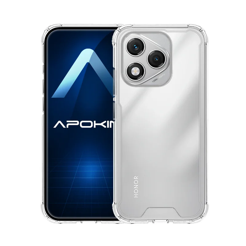 Capa Apokin Transparente Antichoques Premium para Honor 400 Lite Transparente - Imagem 1