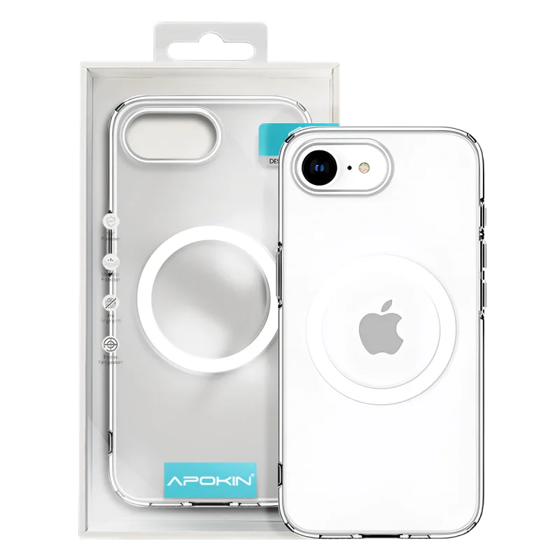 Capa em Policarbonato Apokin com MagSafe para iPhone 16e e iPhone 17e Variedade de cores - Imagem 2
