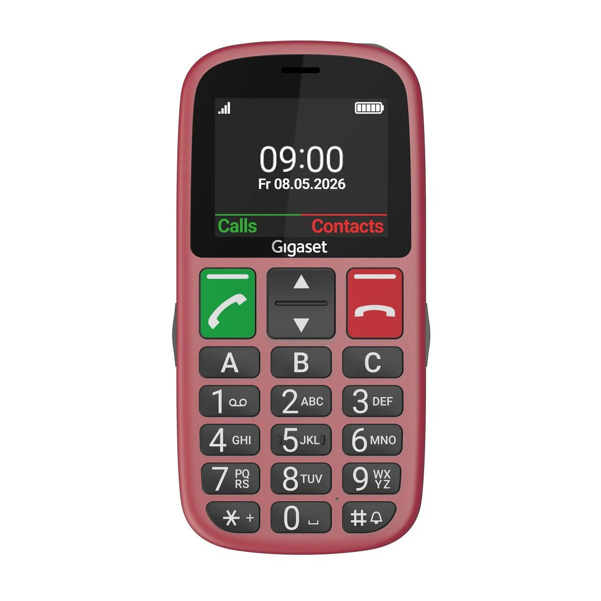 Telemóvel Gigaset GL30 4G para Seniores com Botão SOS Vermelho