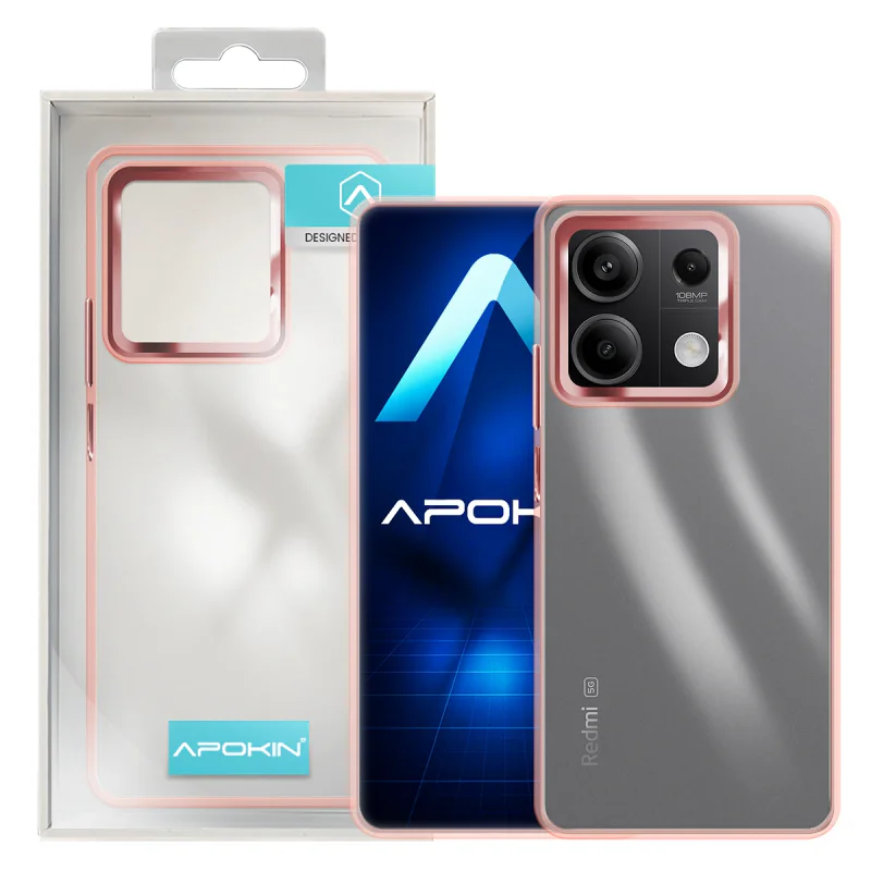 Capa Apokin para Xiaomi Redmi Note 13 Pro 5G Acrílico Transparente Variedade de cores - Imagem 5