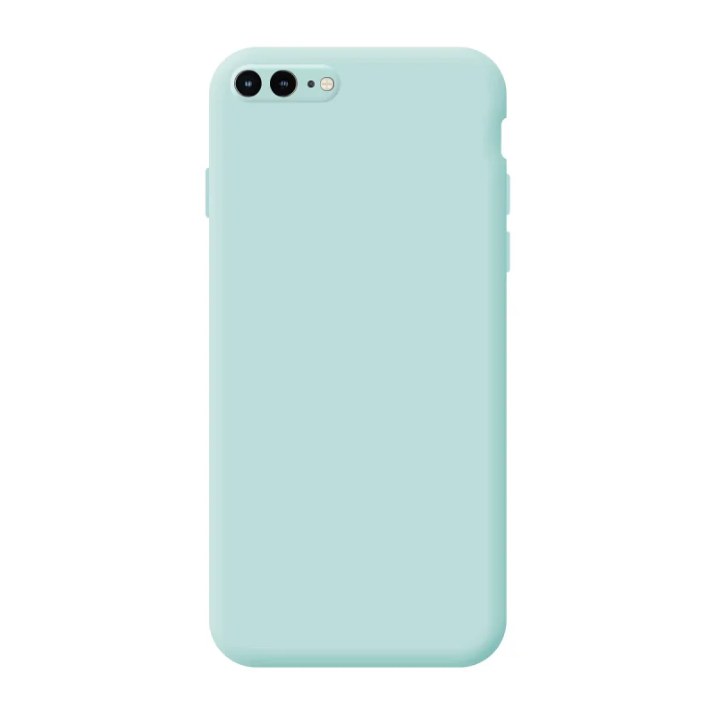 Capa Apokin para iPhone 7 Plus / 8 Plus Silicone Macio Proteção Câmara 3D Vermelho - Imagem 3