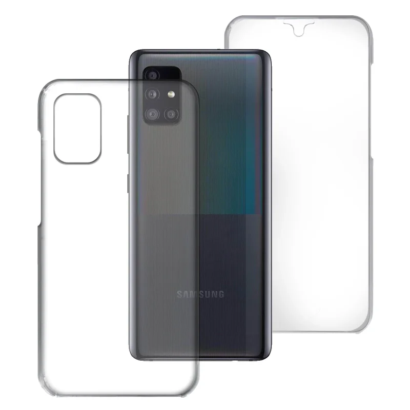 Capa Apokin 360 Dupla para Samsung Galaxy A51 5G Silicone Transparente