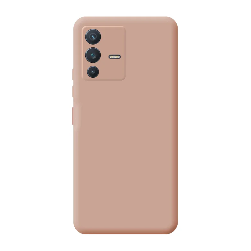 Capa Apokin para Vivo V23 5G Silicone com Proteção de Câmara 3D Azul Turquesa - Imagem 3