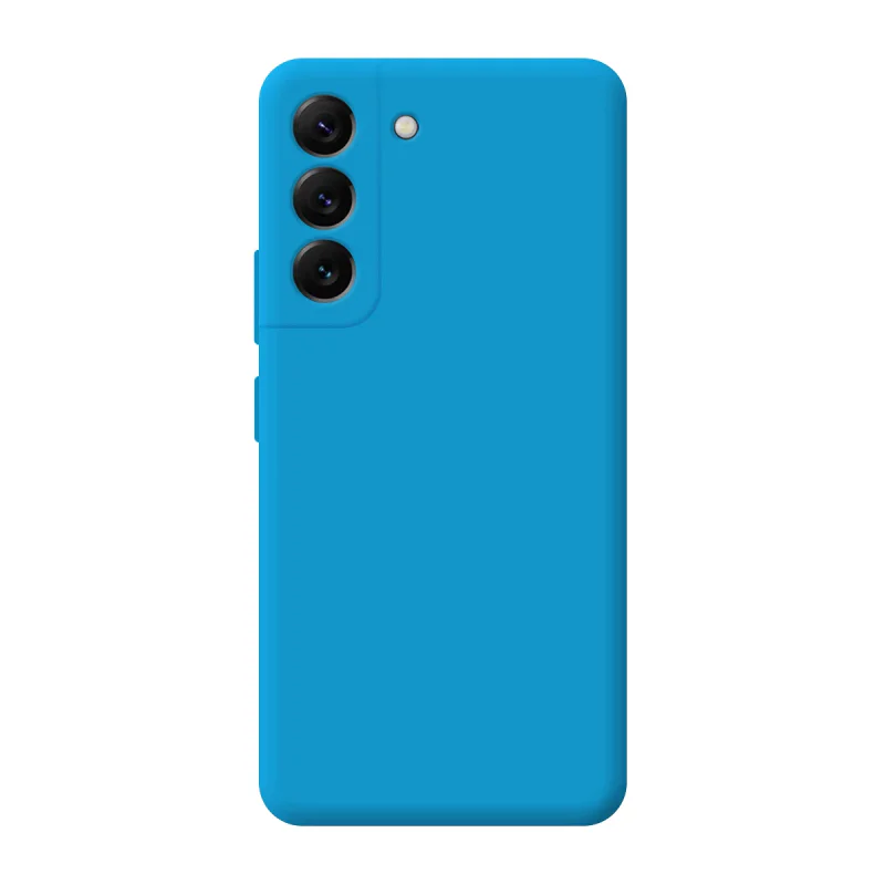 Capa Apokin para Samsung Galaxy S22 Silicone Macio com Proteção de Câmara 3D Preto - Imagem 6