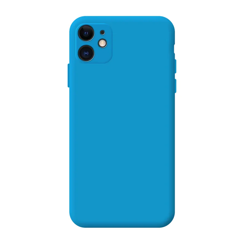 Capa Apokin para iPhone 11 em Silicone Macio com Proteção de Câmara 3D Vermelho - Imagem 5