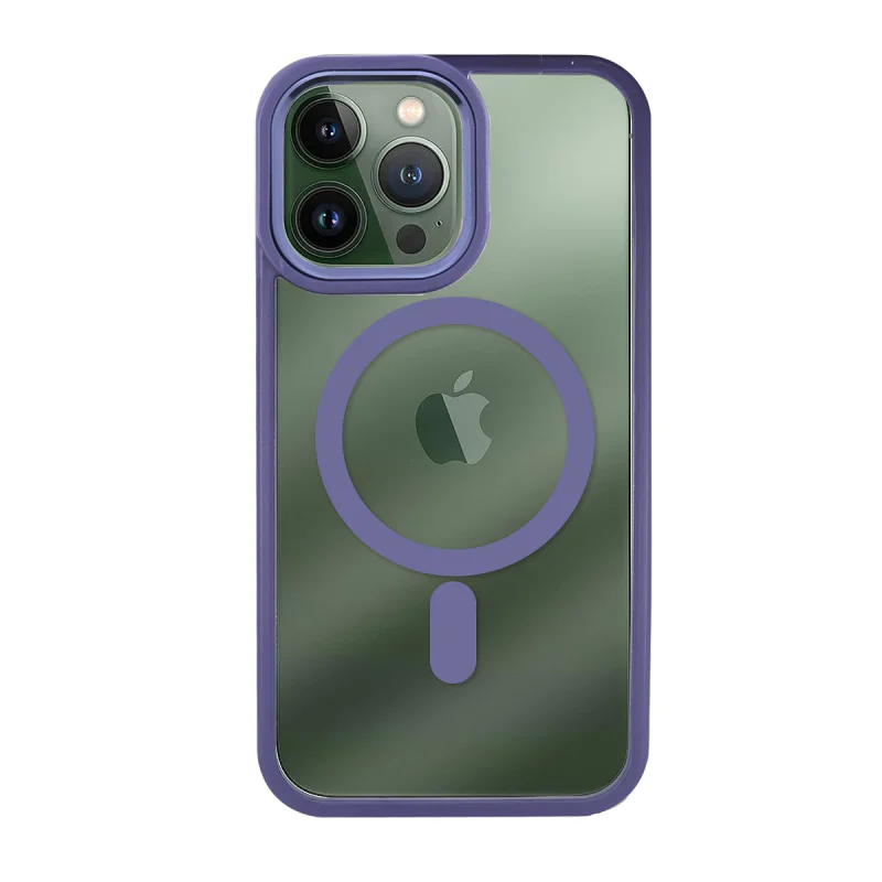 Capa Apokin para iPhone 13 Pro Max Frame Premium com MagSafe Verde - Imagem 5