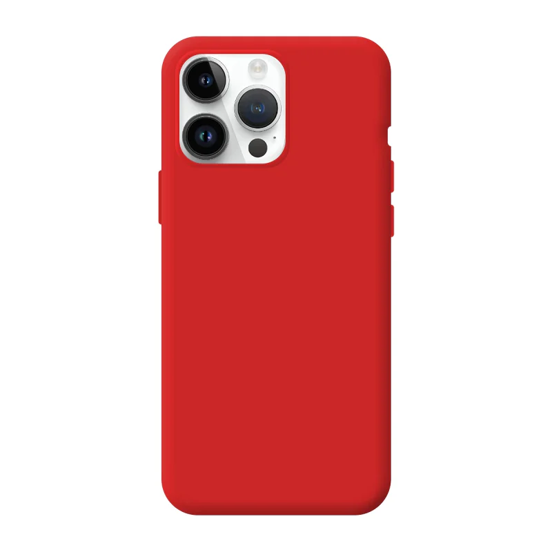 Capa de Silicone Suave Apokin com Proteção de Câmara 3D para iPhone 14 Pro Lilás - Imagem 6