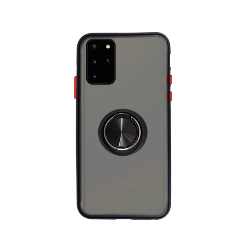 Capa Magnética Apokin para Samsung Galaxy S20 Plus em Gel com Suporte Fumado Preto - Imagem 3