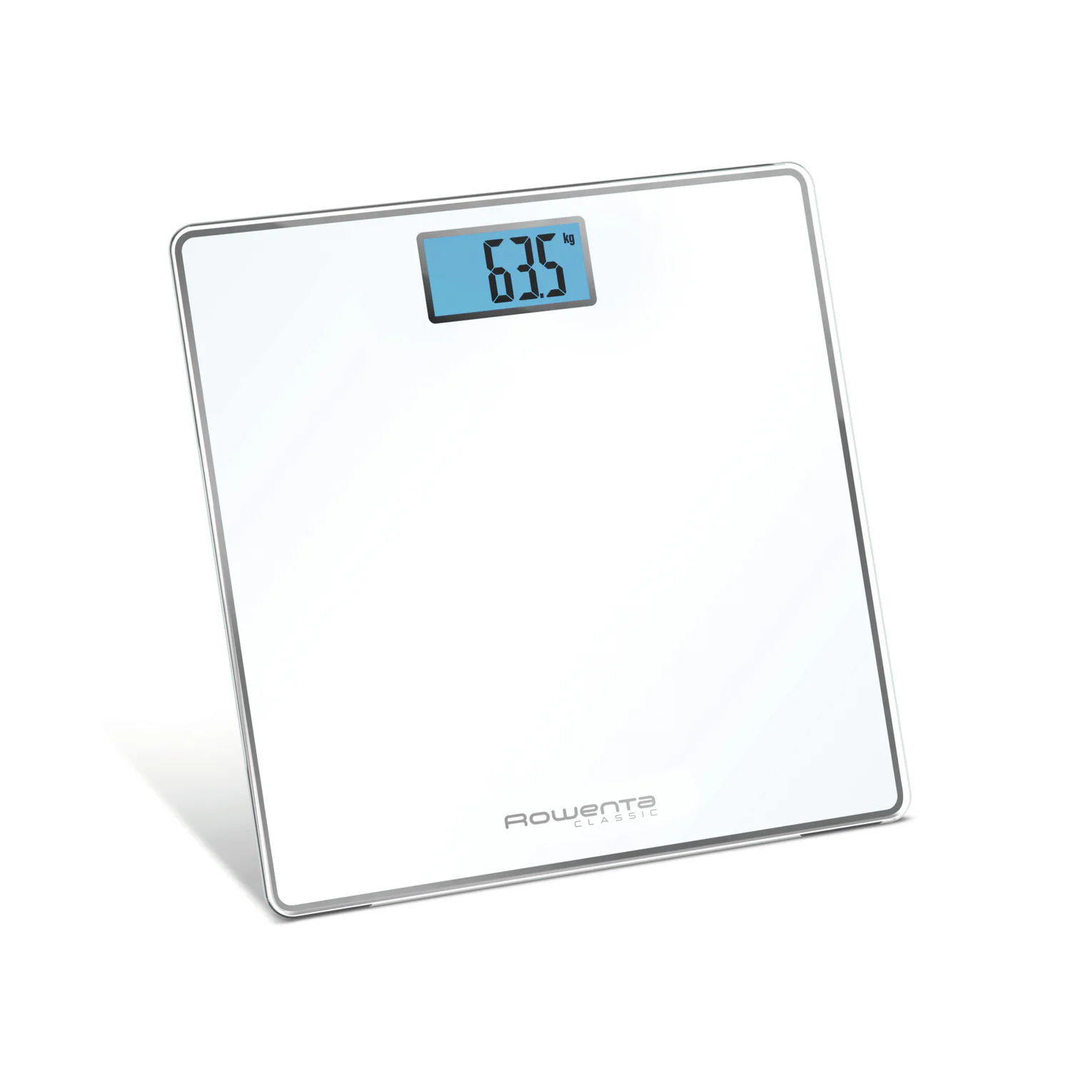 Balança de Casa de Banho Digital Rowenta Classic BS1501V0 até 160 kg Vidro Temperado Branca - Imagem 2