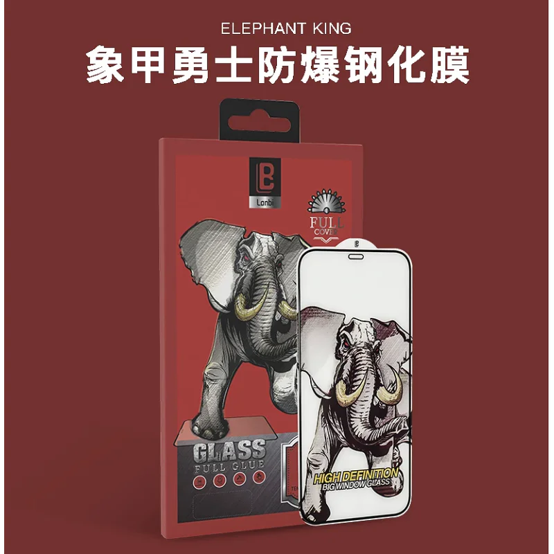 Película de Vidro Temperado Apokin Super Strong Grade A+ para iPhone 15 Pro Preto - Imagem 3