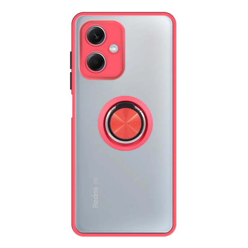 Capa de Gel Apokin para Xiaomi Redmi Note 12S com Íman e Suporte Fumê Azul - Imagem 3