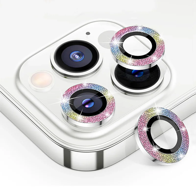 Protetor de Câmara Apokin iPhone 11 e 12 mini em Alumínio Ouro Rosa - Imagem 2