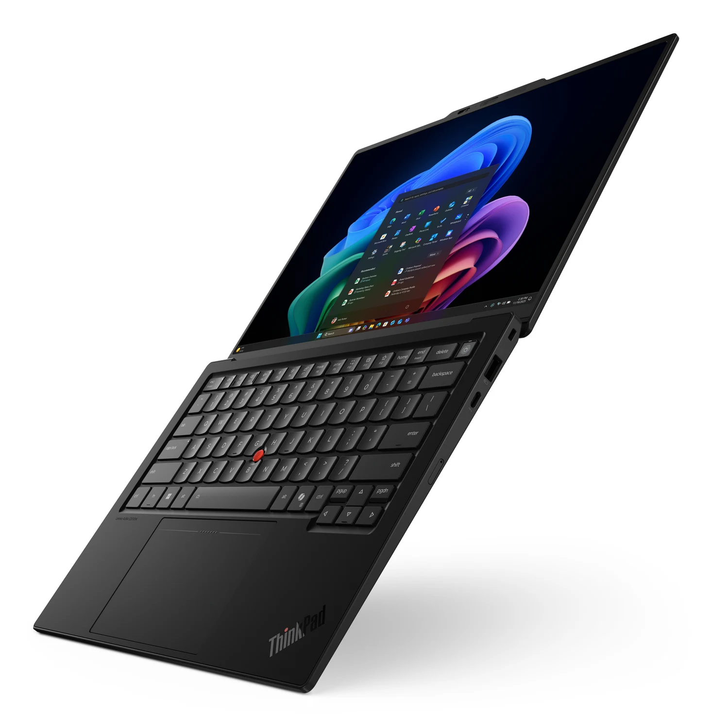 Portátil Lenovo ThinkPad X1 Carbon Gen 14 Aura Edition 14" WUXGA Tátil Intel Core Ultra 7 355 32GB 1TB SSD 5G W11 Pro Preto - Imagem 4