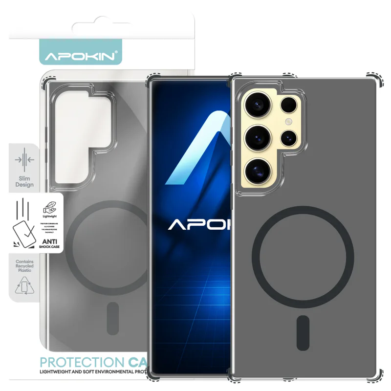 Capa Bumper Apokin Urban para Samsung Galaxy S24 Ultra com MagSafe Verde - Imagem 2