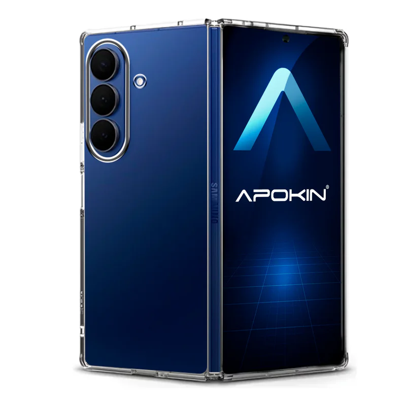 Capa Apokin para Samsung Galaxy Z Fold 8 Antichoque Transparente