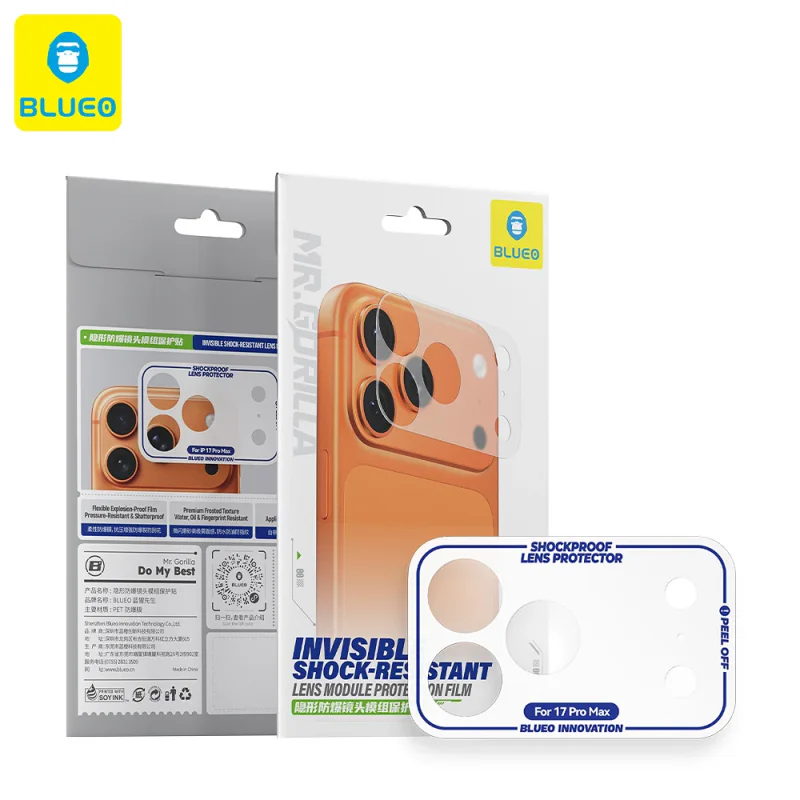 Protetor de Câmara Apokin BLUEO para iPhone 18 Pro Transparente