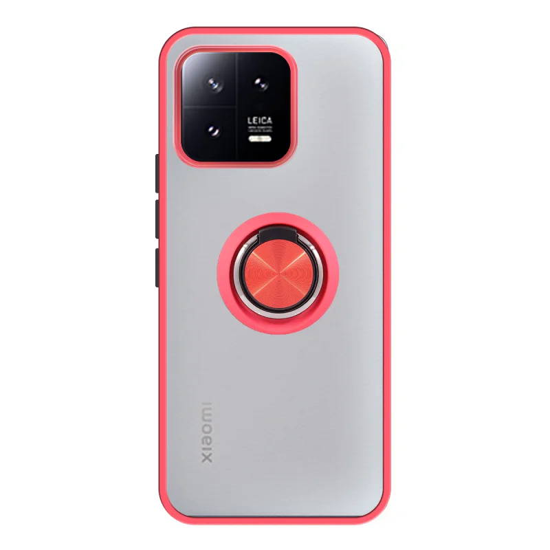 Capa Apokin para Xiaomi 13 Lite em Gel Magnética com Suporte Fumê Preto - Imagem 3