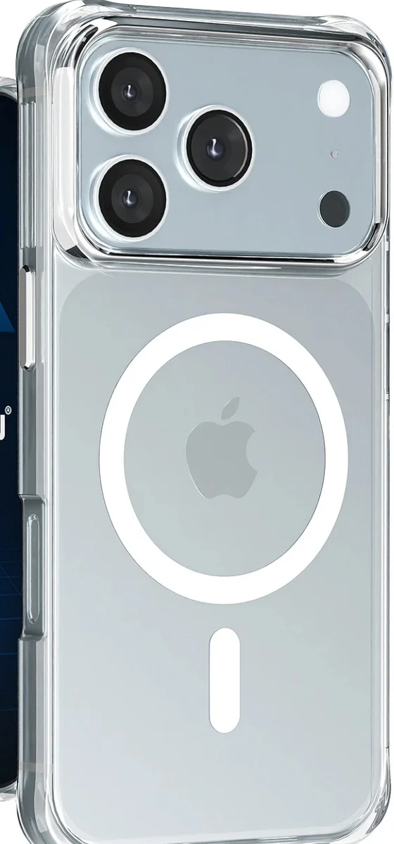 Capa Apokin Transparente 3,3 mm com MagSafe para iPhone 17 Pro e 18 Pro