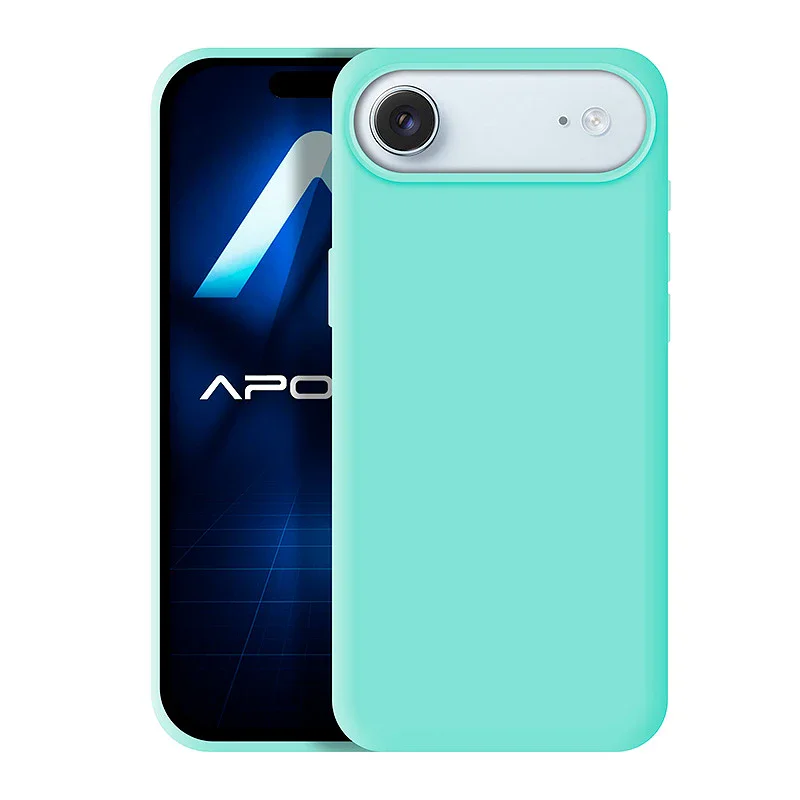 Capa de Silicone Apokin para iPhone 17 Air Azul - Imagem 3