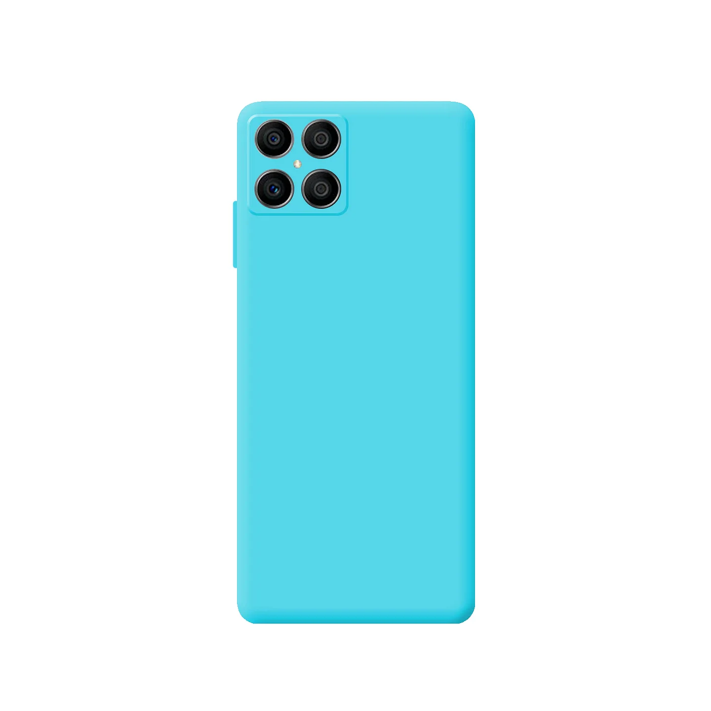 Estojo de Silicone Macio Apokin para Honor Magic X8, Azul Turquesa