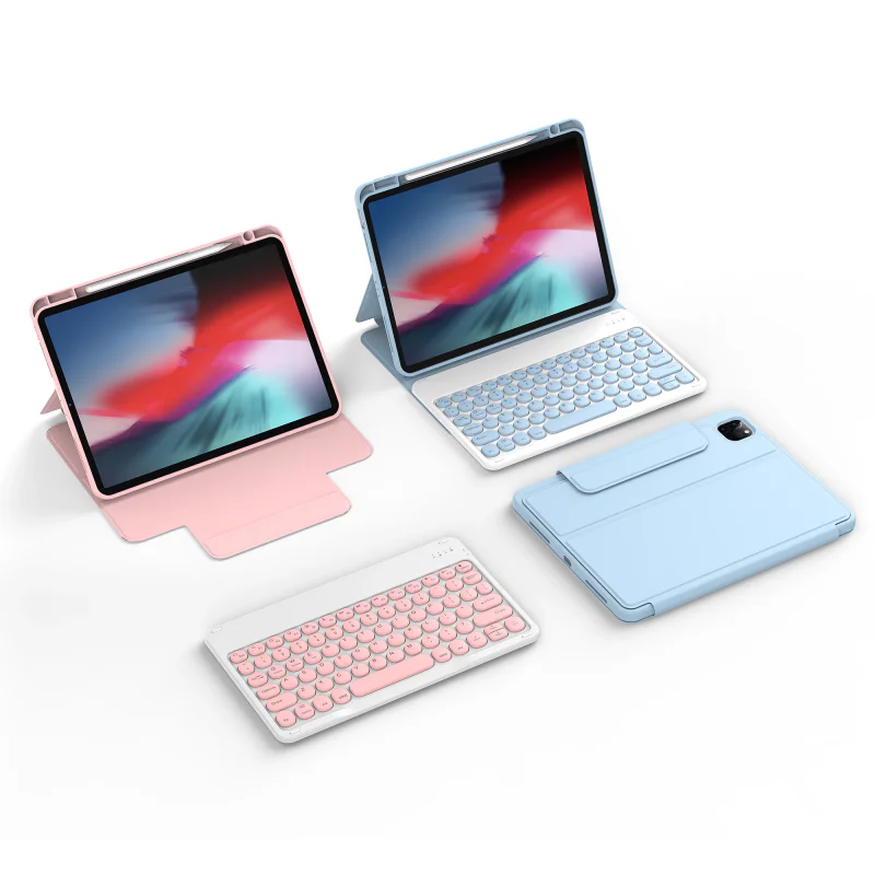 Capa com Teclado WiWU Combo para iPad Pro 11 polegadas 2024 Preto - Imagem 1