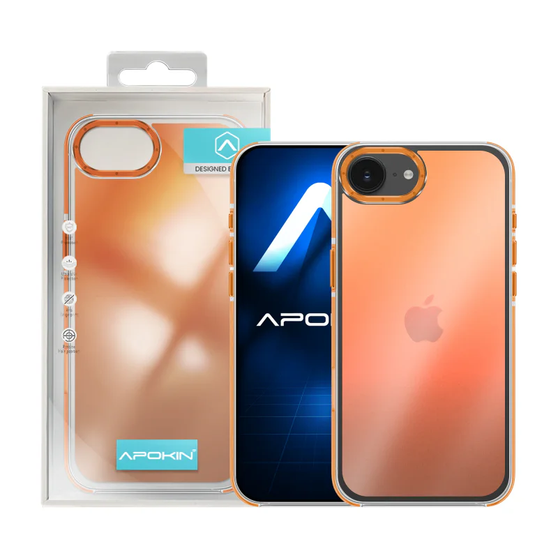Capa Camaleão Apokin para iPhone 16E / 17E Laranja - Imagem 2