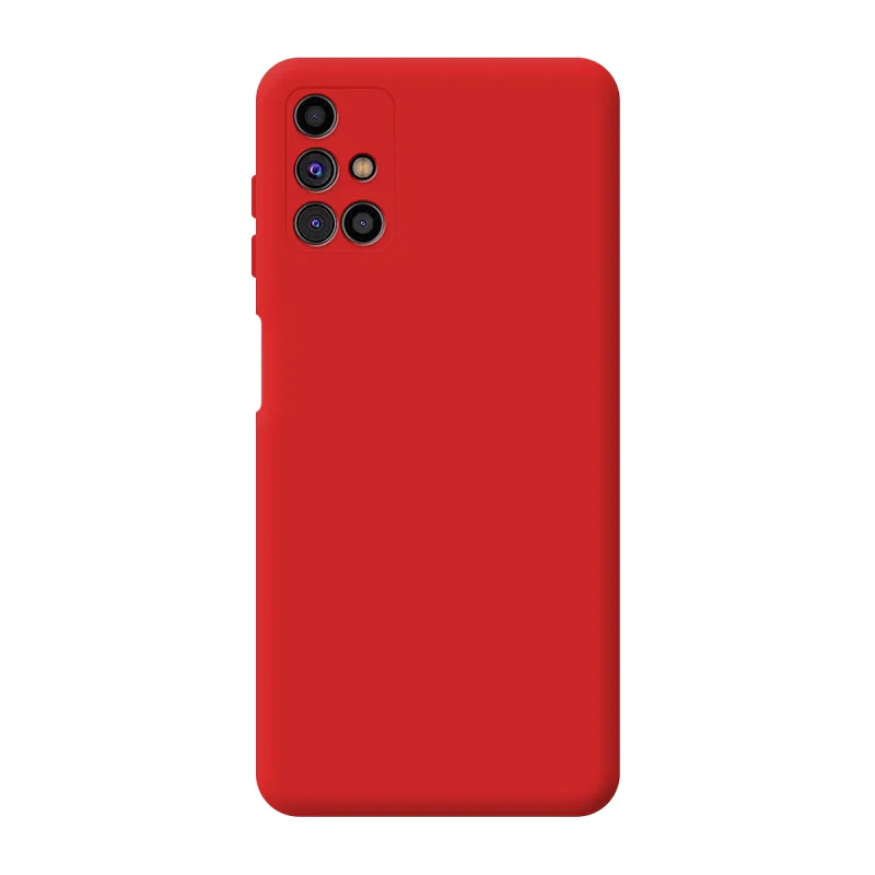 Capa de Silicone Macio Apokin com Proteção de Câmara 3D para Samsung Galaxy M31s Variedade de cores - Imagem 4