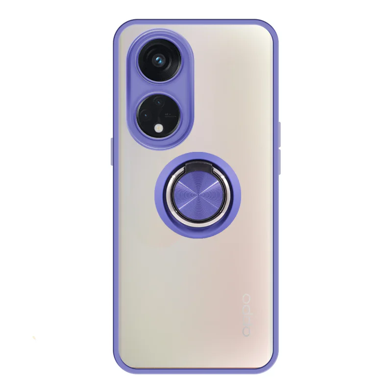 Capa Apokin para Oppo Reno 11 Gel Fumada com Íman e Suporte Preto - Imagem 2