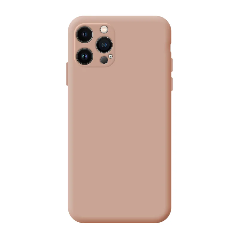 Capa de Silicone Macio Apokin para iPhone 12 Pro com Proteção de Câmara 3D Azul - Imagem 5
