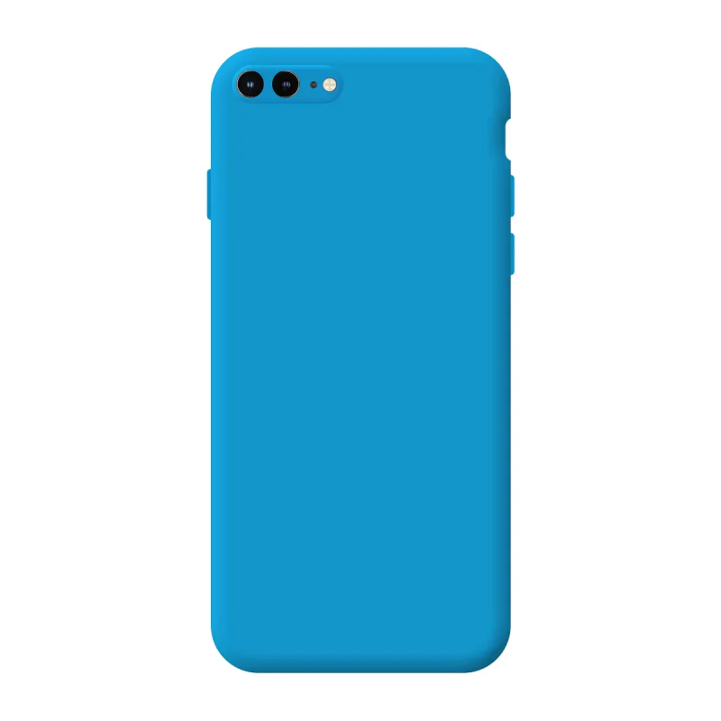 Capa Apokin para iPhone 7 Plus / 8 Plus Silicone Macio Proteção Câmara 3D Vermelho - Imagem 2