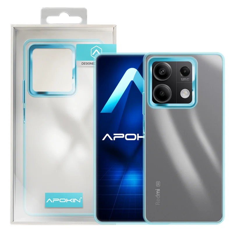 Capa Apokin para Xiaomi Redmi Note 13 Pro 5G Acrílico Transparente Variedade de cores - Imagem 6