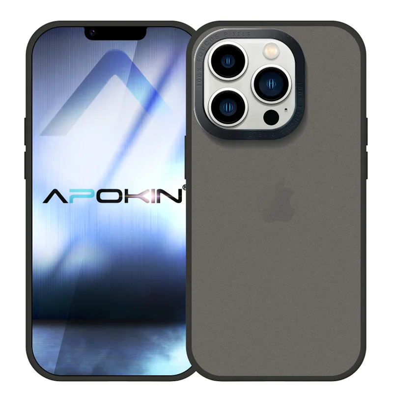Capa de Silicone Apokin Focus para iPhone 14 Pro Verde - Imagem 2