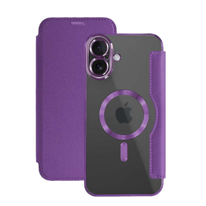 Capa Mocome Apokin para iPhone 16 Plus Cromada com MagSafe Variedade de cores - Imagem 4
