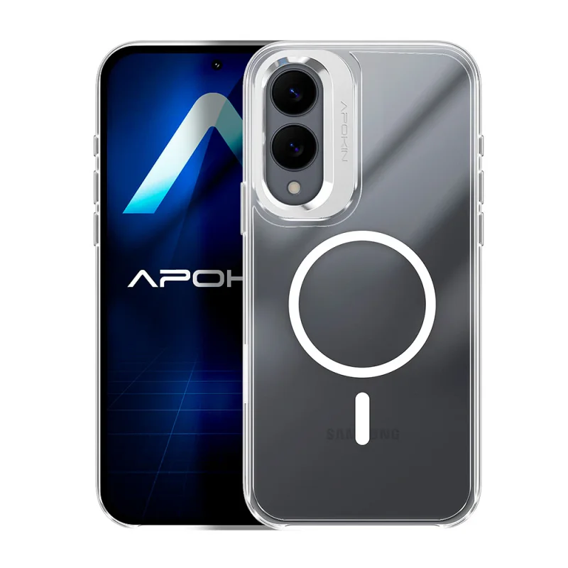 Capa Apokin para Samsung Galaxy S25 Edge Acrílica com MagSafe - Imagem 2