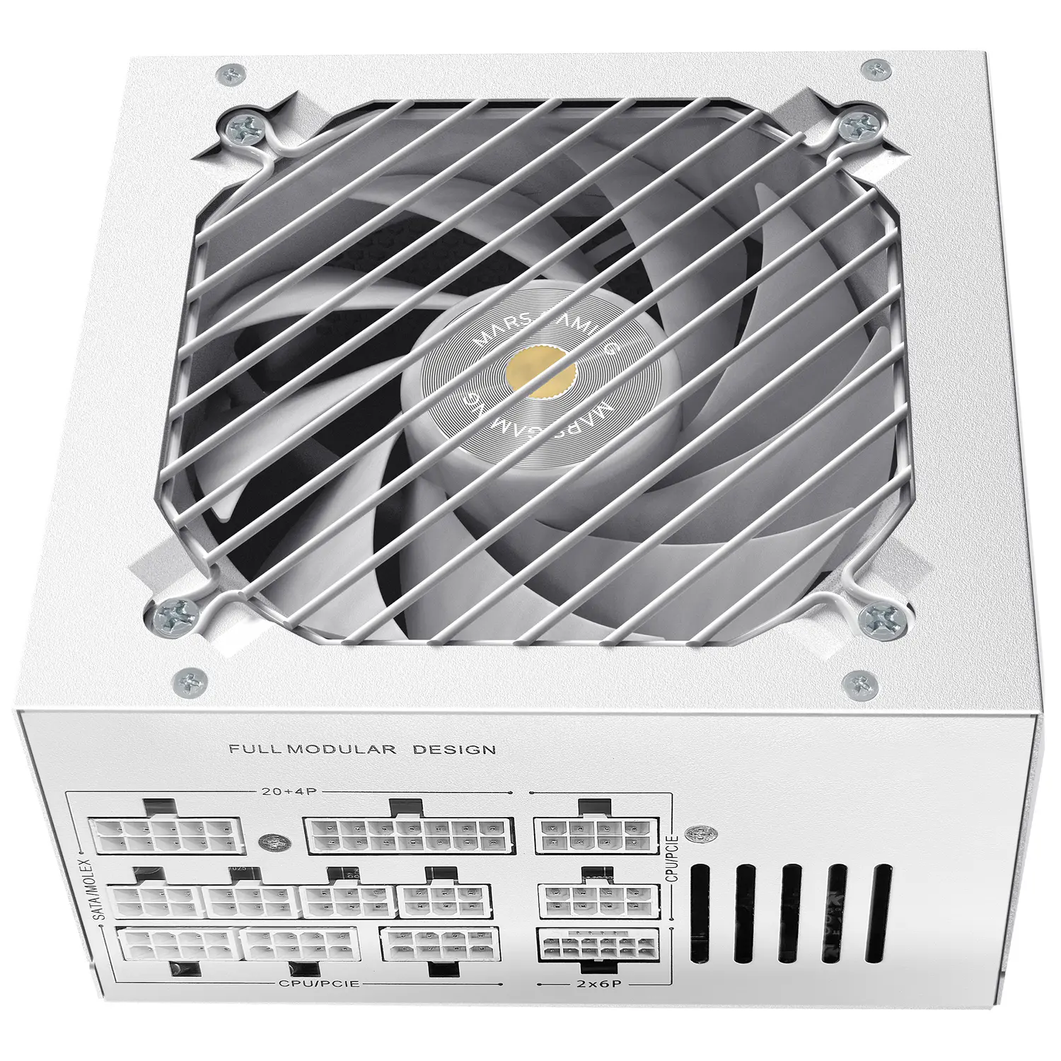 Fonte de Alimentação Mars Gaming MPB850PSIW 850W ATX 3.1 80 PLUS Gold Branca - Imagem 2