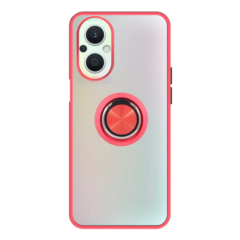 Capa de Gel Apokin com Íman e Suporte Fumada para Oppo Reno 8 Lite Preto - Imagem 3