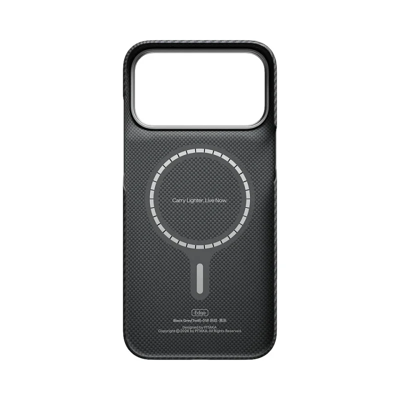 Capa Pitaka Edge para iPhone 18 Pro Preto - Imagem 2