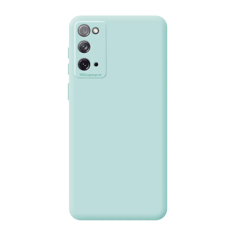 Capa Apokin para Samsung Galaxy S20 Silicone Macio com Proteção de Câmara 3D Vermelho - Imagem 3
