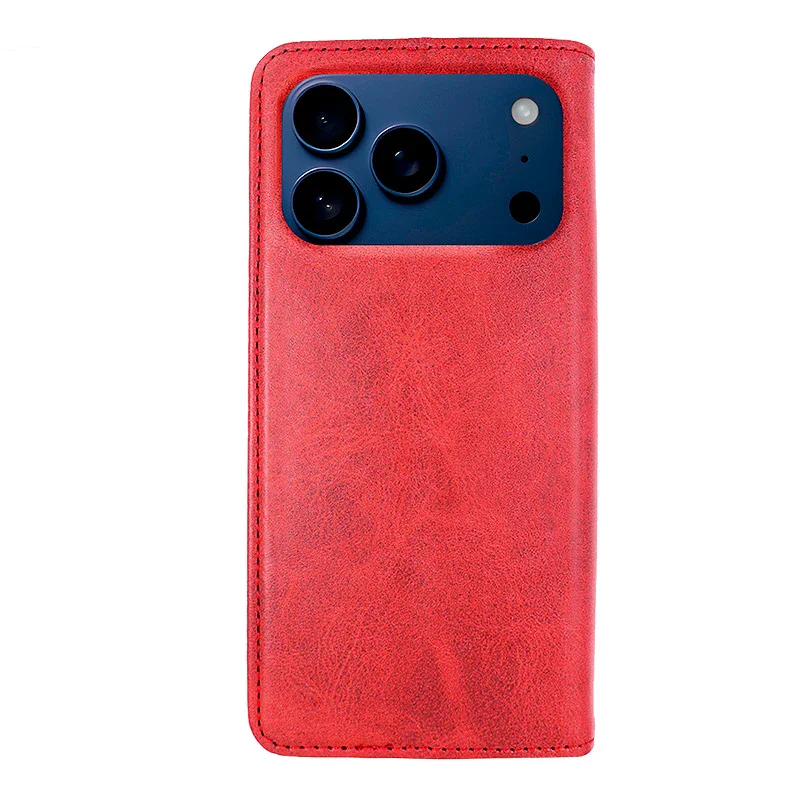 Capa Apokin para Apple iPhone 17 Pro e iPhone 18 Pro Livro em Pele Sintética com Porta-Cartões Variedade de cores - Imagem 5