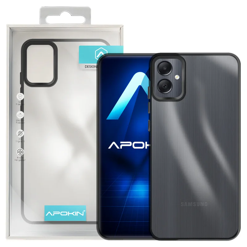 Capa Acrílica Apokin para Samsung Galaxy A06 Transparente Rosa - Imagem 2