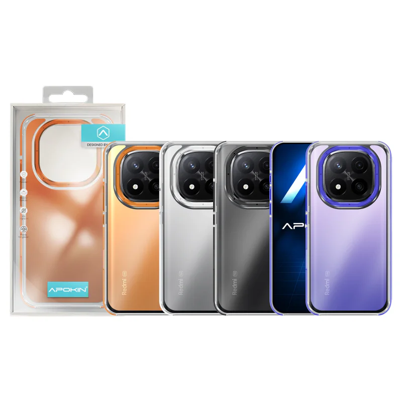 Capa Apokin para Xiaomi Redmi Note 14 Pro Plus 5G Efeito Camaleão Variedade de cores