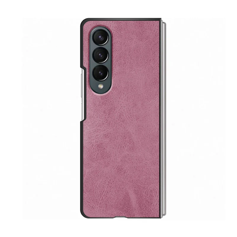 Capa Apokin para Samsung Galaxy Z Fold 4 Pele Sintética Preto - Imagem 2