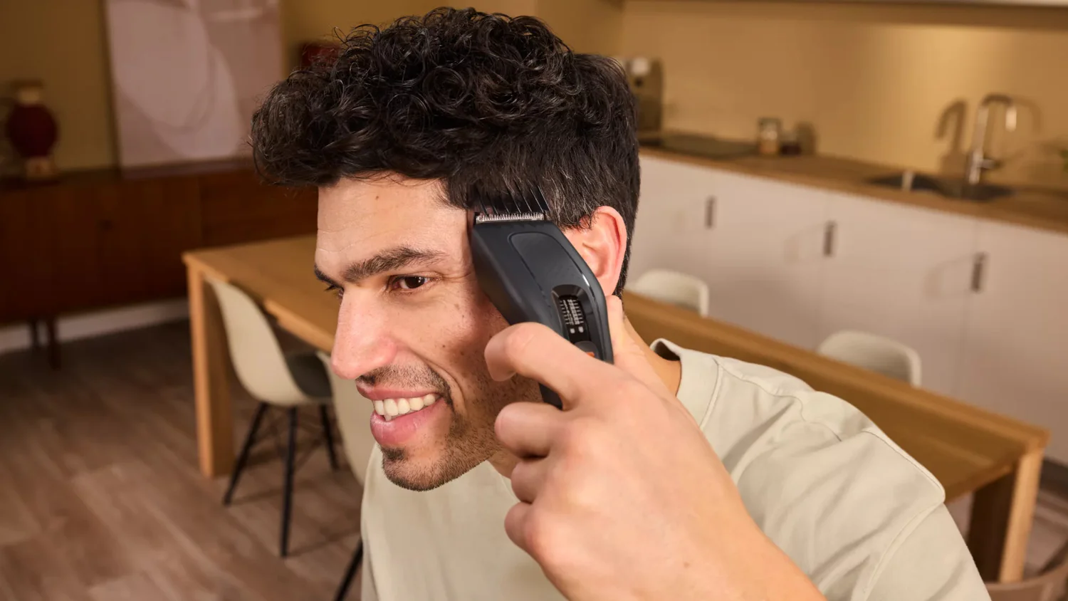 Máquina de Cortar Cabelo Philips Hair Clipper Series 5000 HC5733/15 Sem Fios 16 Comprimentos Lâminas 41 mm - Imagem 7