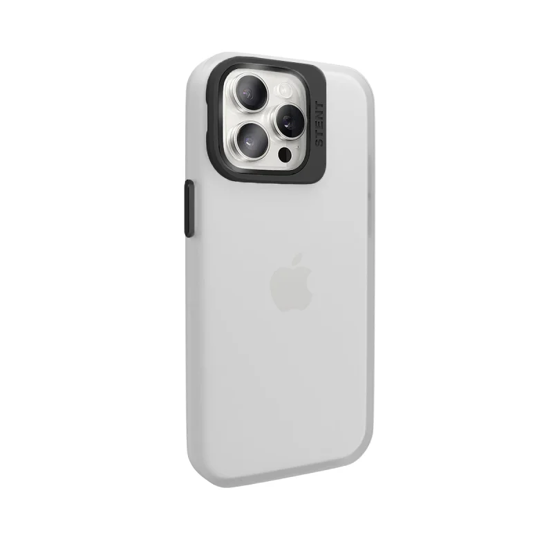 Capa Apokin para Apple iPhone 13 Pro Silicone Mate com Suporte Rosa - Imagem 2