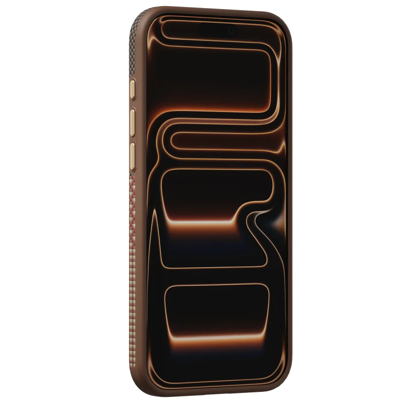 Capa Apokin Raptic Aramid Dual Ultra com MagSafe para iPhone 18 Pro Âmbar - Imagem 5