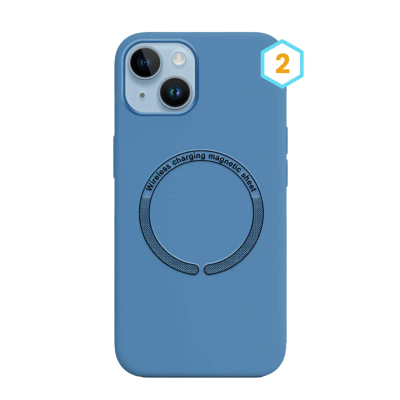 Capa Apokin para iPhone 13 Silicone Líquido com MagSafe Variante 35 - Imagem 3