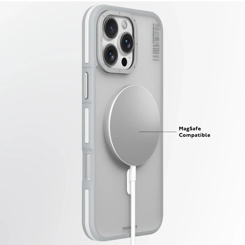 Capa Apokin para iPhone 17 Pro Max e 18 Pro Max Youngkit Areia Rochosa Laranja - Imagem 5